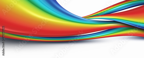 Abstract Rainbow Background