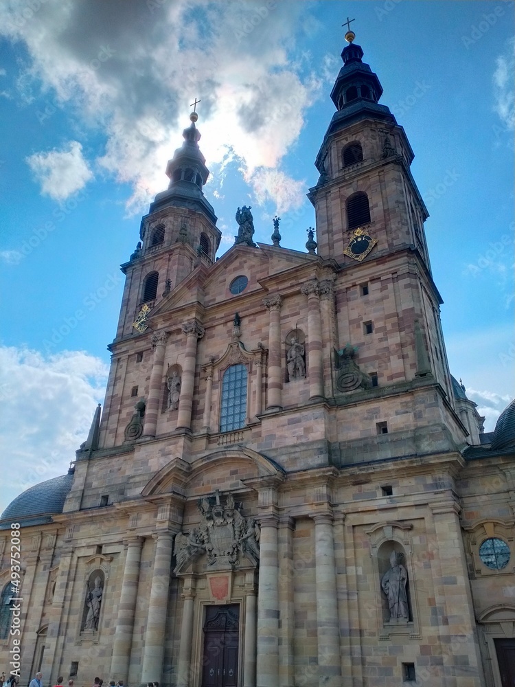 The Main cathedral of Fulda city