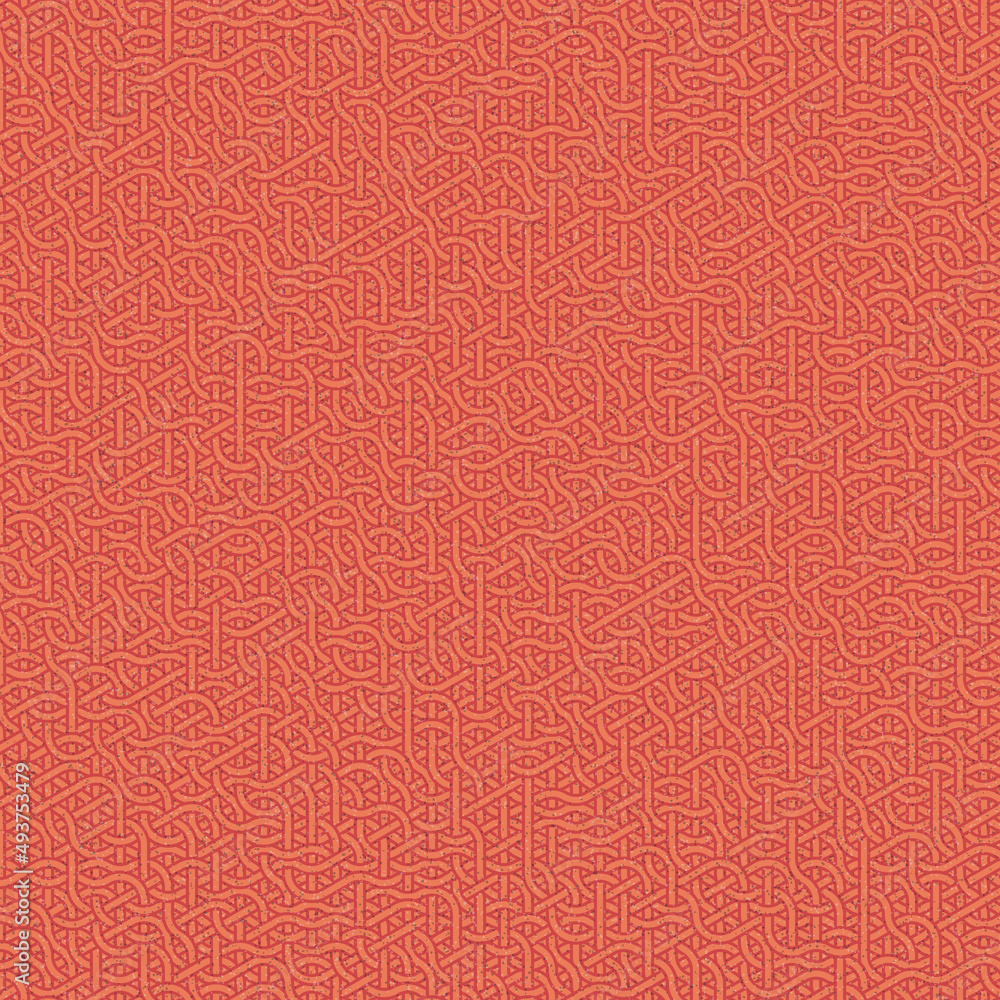Fototapeta premium Colour Hexagon Tile Connection art background design illustration