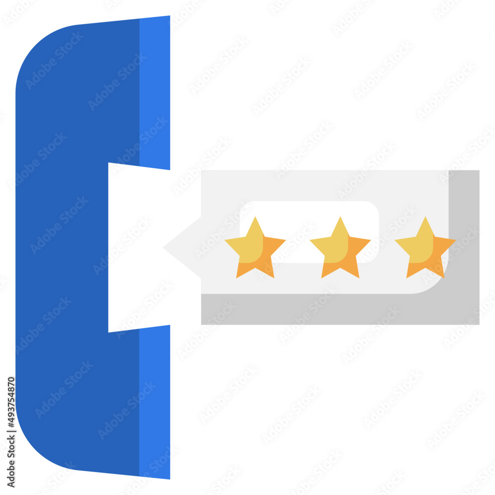 RATING flat icon,linear,outline,graphic,illustration RATING flat icon,linear,outline,graphic,illustration