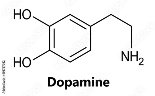 Dopamine chemical formula