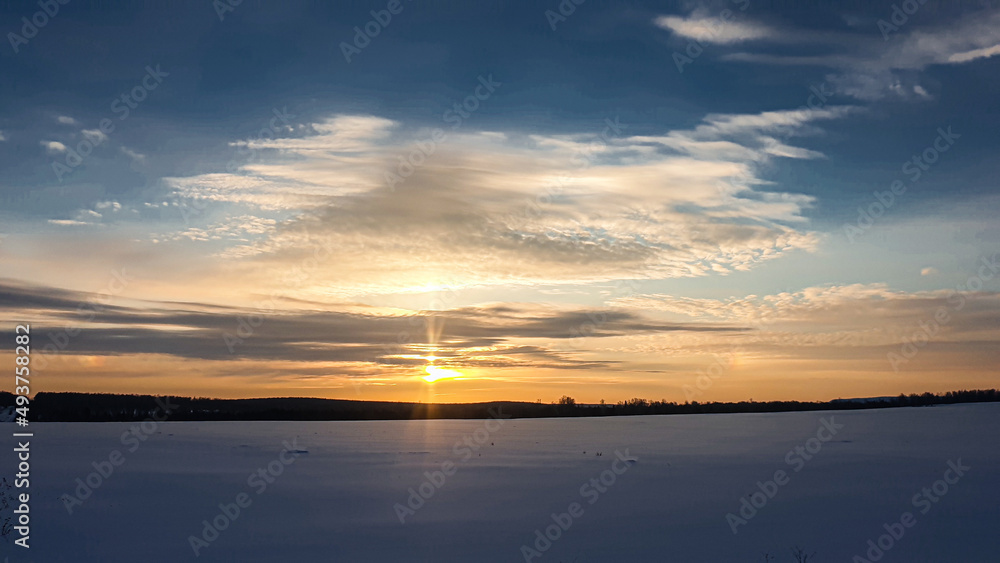 Fototapeta premium an unforgettable journey through the beauties of winter Baikal