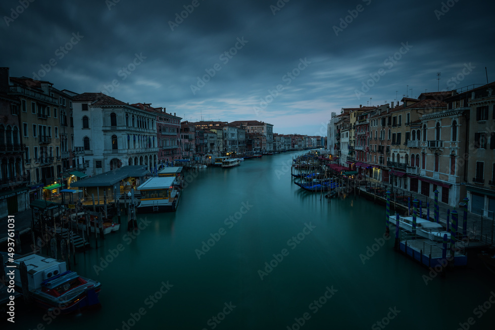 View from Ponte di rialto, Venice, Italy
