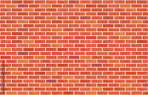 Beautiful brown block brick wall seamless pattern texture background