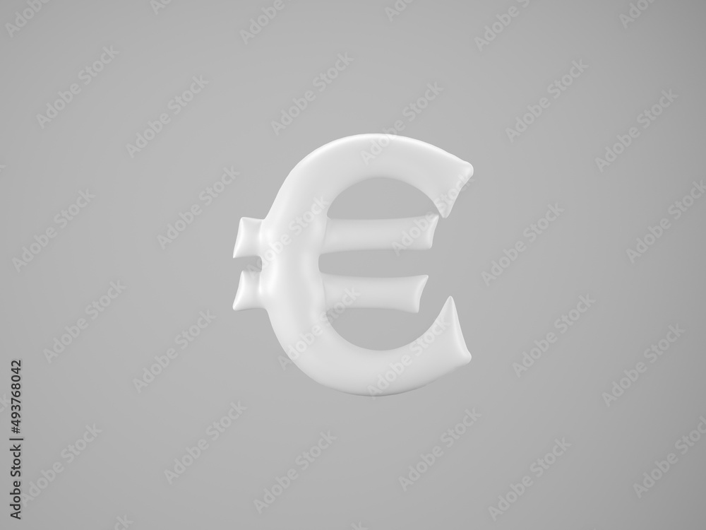Fototapeta premium euro symbol - balloon template