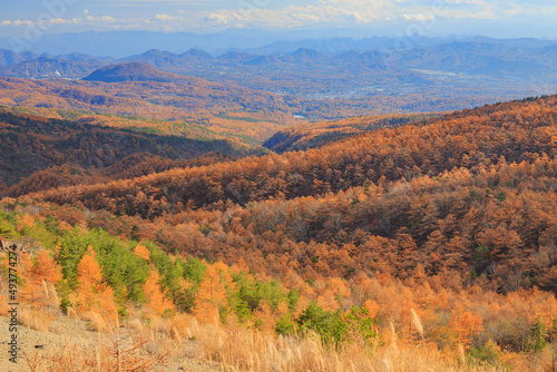 Karuizawa Landscape in autumn Japan