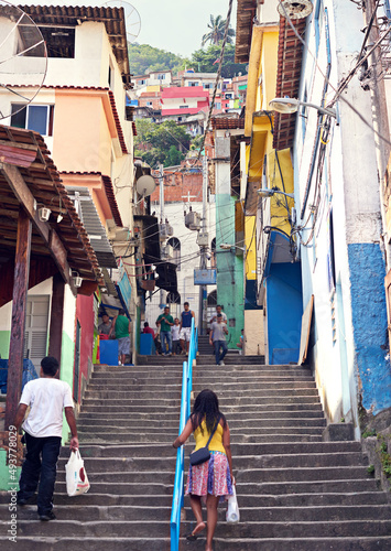 Everyday life in Brazil. Shot of people in the streets of Brazil. © Marius V/peopleimages.com