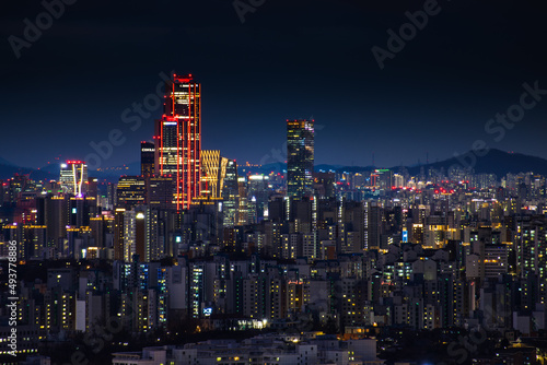 Photography Seoul city view