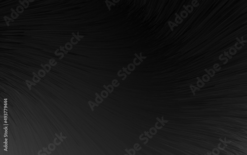Dark abstract brush background. Modern vector fiber texture.