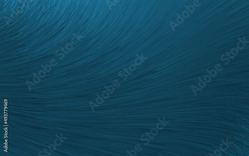 Blue abstract brush background. Modern vector fiber texture