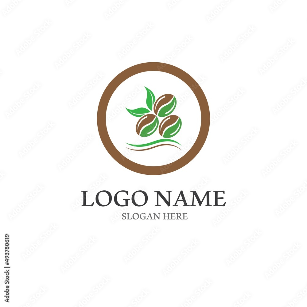 coffee bean icon vector illustration coffee bean icon vector illustration