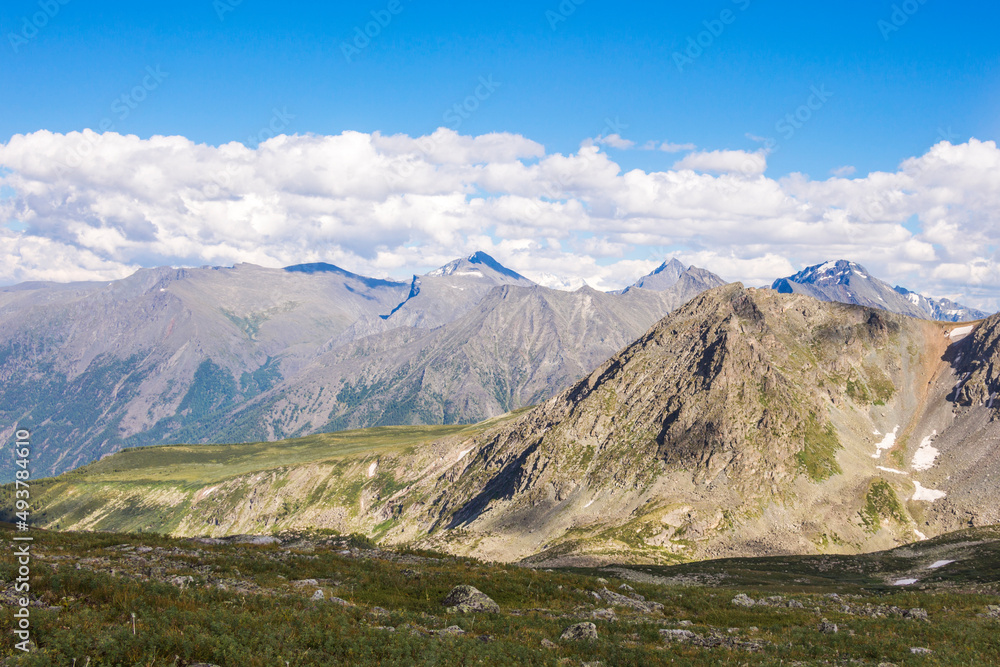 Mountain Altai landscape. Russian nature