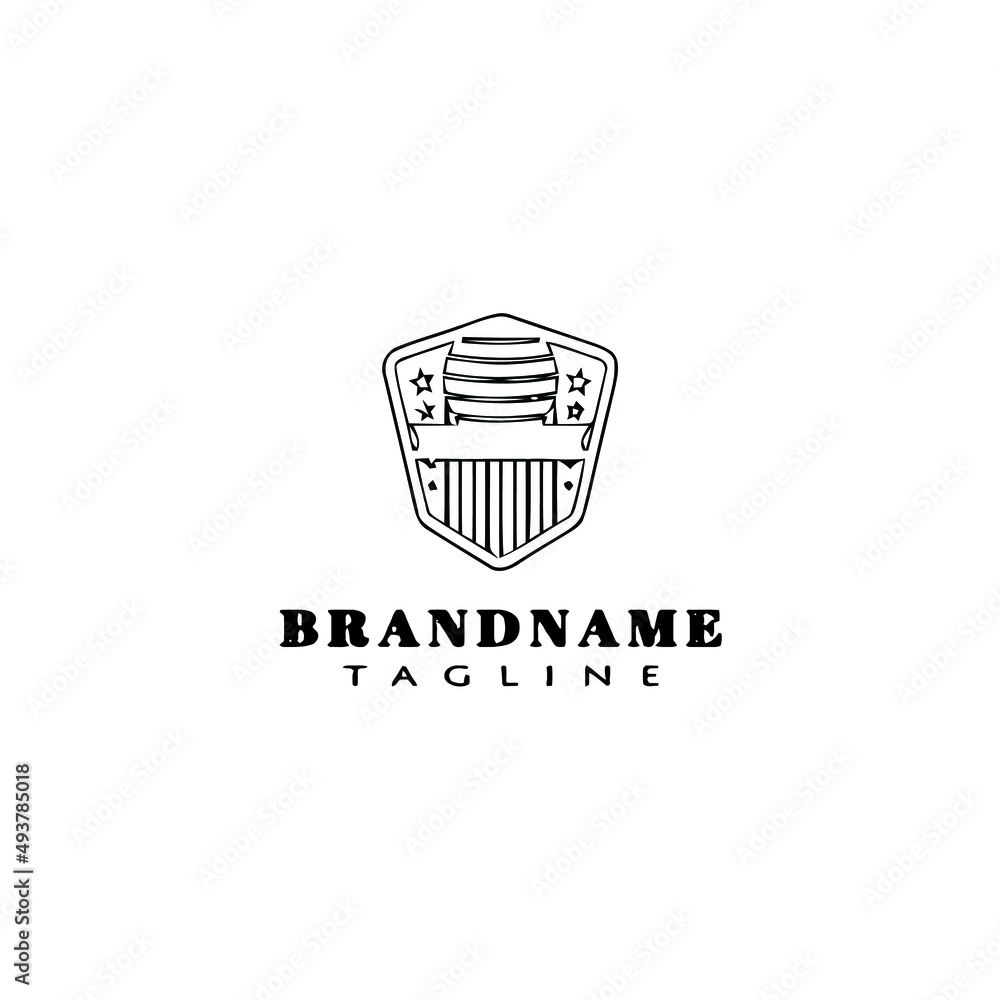 hand ball badges logo cartoon design icon vector illustration hand ball badges logo cartoon design icon vector illustration