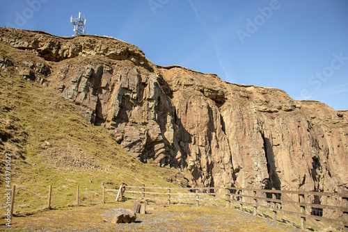 Clee hills in England. photo