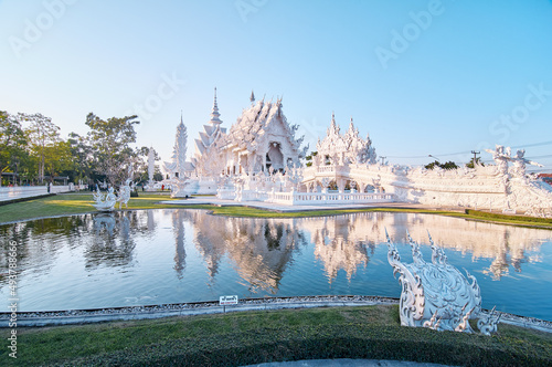 Fotografie Wat Rong Khun, Wat Phra Kaew