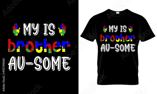 Autism T-shirt Design - Autistic Child T-shirt Design