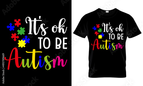 Autism T-shirt Design - Autistic Child T-shirt Design