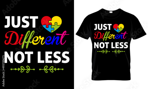 Autism T-shirt Design - Autistic Child T-shirt Design