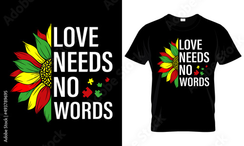 Autism T-shirt Design - Autistic Child T-shirt Design
