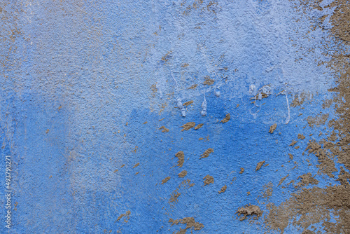 Old Blue Wall Texture © ontronix