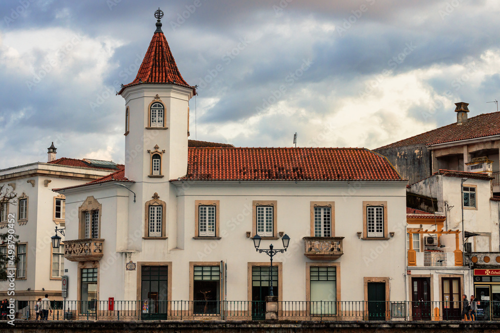 Beautiful old house in the old town of Tomar, Portugal