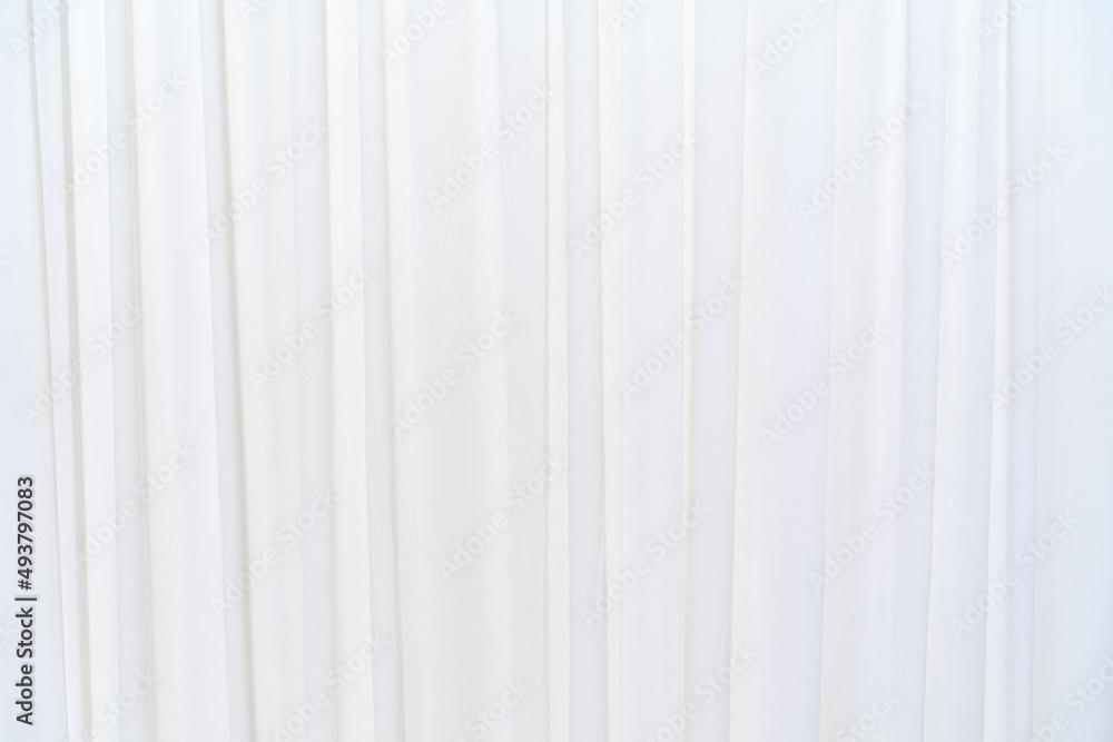 White curtain for background or backdrop White curtain for background or backdrop