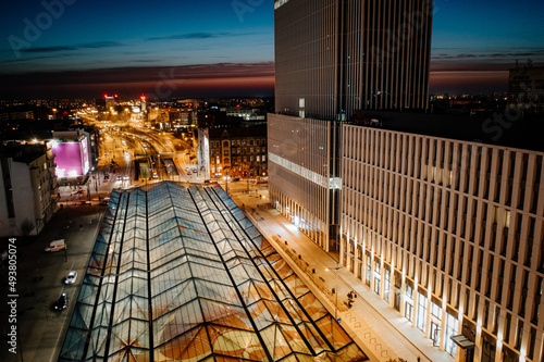 Fotografering Panorama Łódzkiego centrum