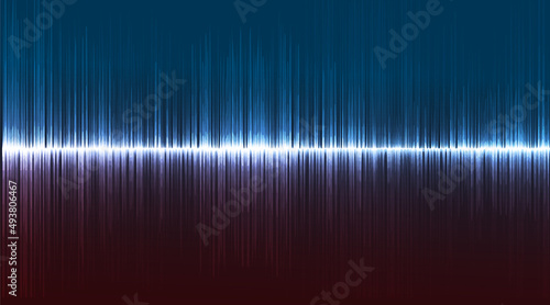 Light Digital Sound Wave Low and Hight richter scale Background