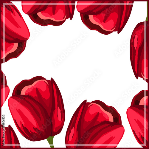 Print for kerchief, bandana, scarf, handkerchief, shawl, neck scarf. Squared pattern with ornament for fabric, textile, silk products. Paisley vector with abstract flowers. Floral folk tracery