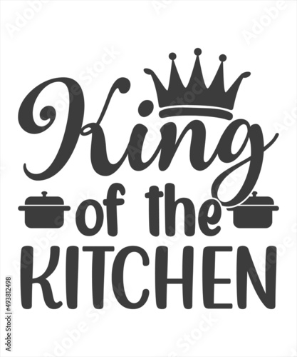 King of the Grill - label. barbeque elements for labels, logos, badges, stickers or icons. Vector illustration, healthy food packaging design. Good for business company for kitchen, pub, restaurant.