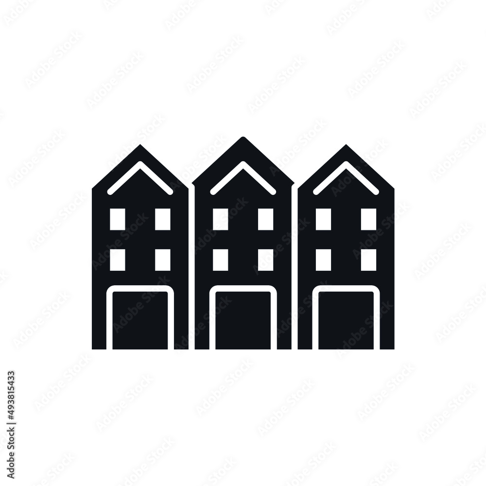 condo icons  symbol vector elements for infographic web