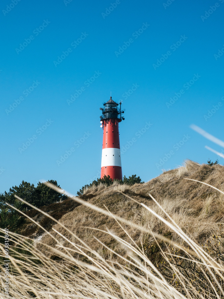 Lighthouse in Hörnum, Sylt, Germany