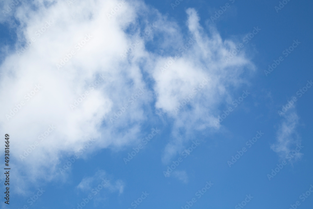 Blue sky background. Intermittent clouds.sky backgrounds for the screensaver.