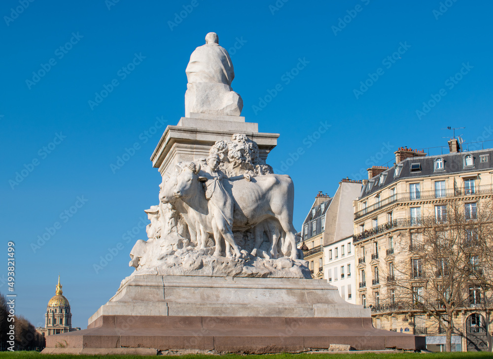 Statue de Louis Pasteur - Place de Breteuil _ Paris Statue de Louis Pasteur - Place de Breteuil _ Paris