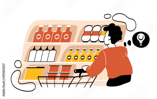 Man buying souse