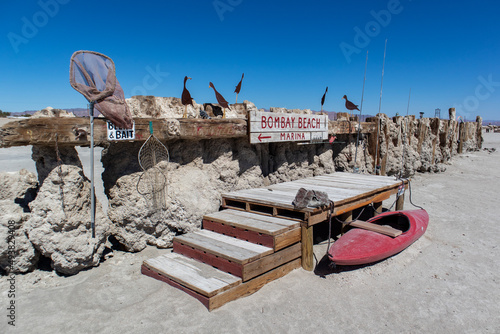Bombay Beach Marina - Bombay Beach, California - March 2022