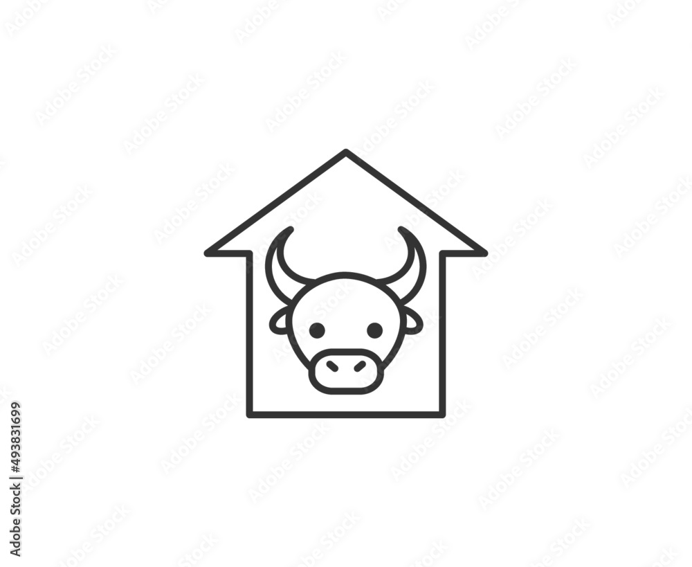 financial bull icon financial bull icon
