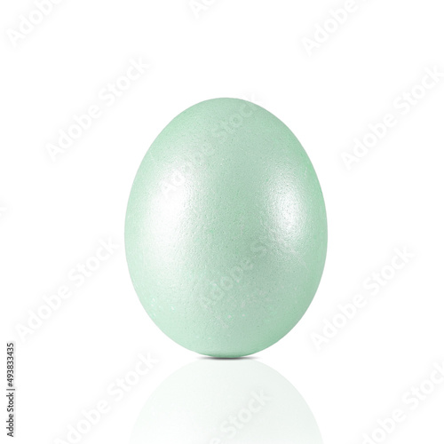 Light green mother-of-pearl Easter egg