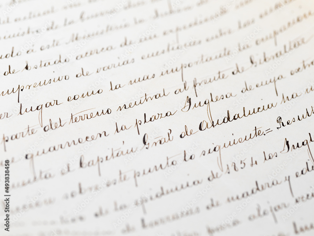Fototapeta premium Texto escrito
