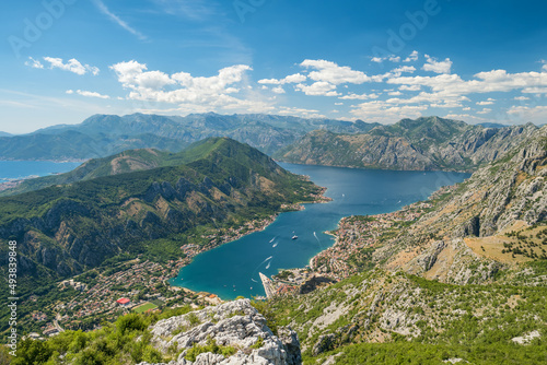 Summer view of the Bay of Kotor in Montenegro © Mazur Travel