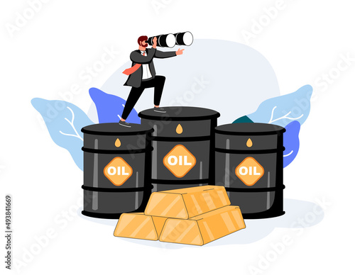 Commodities price for trading and investment, agriculture rice, crude oil and precious gold vision, forecast in world.