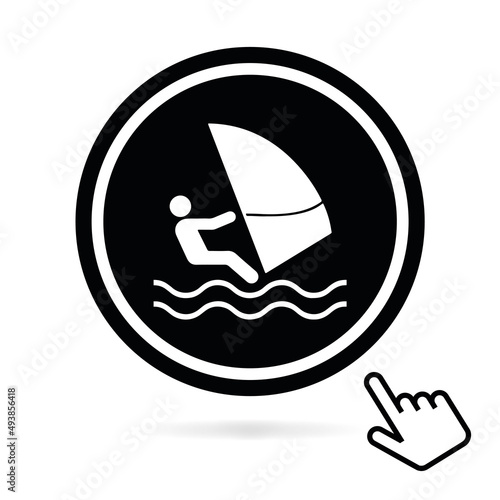 Logo centre de voile.