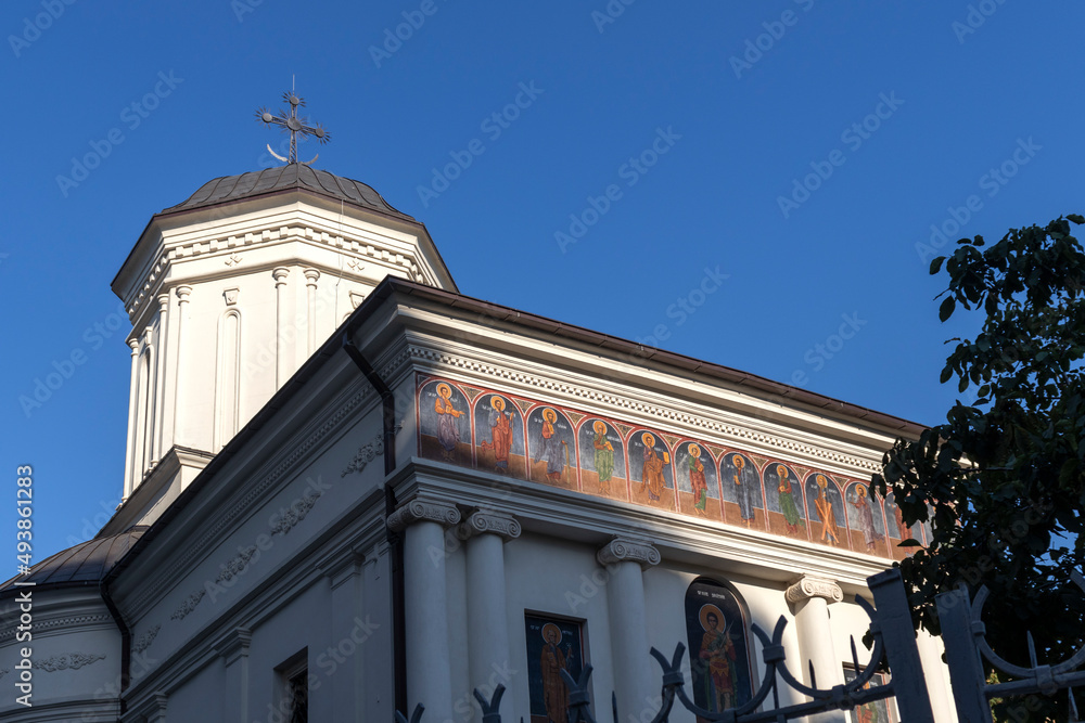 Saint Demetrius Church in city of Bucharest, Romania