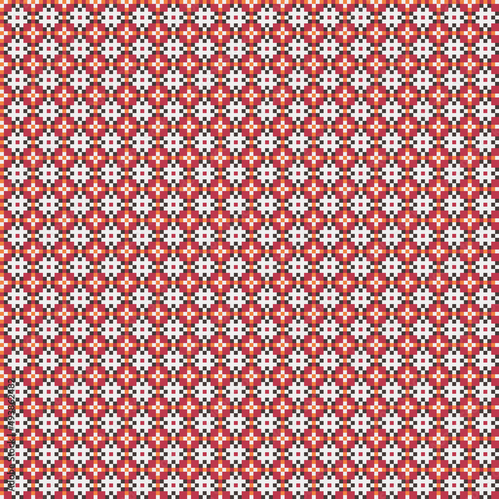 Abstract Cross Pattern generative computational art illustration Abstract Cross Pattern generative computational art illustration