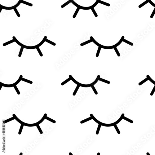 abstract black and white background from black lines, patterns, eyelashes. a pattern of black lines on a white, hand-drawn abstract background of lines. Hand drawn ink drawing and texture set.