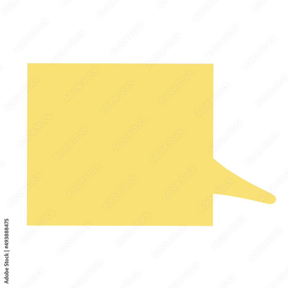 Pop and simple speech bubble separately Pop and simple speech bubble separately