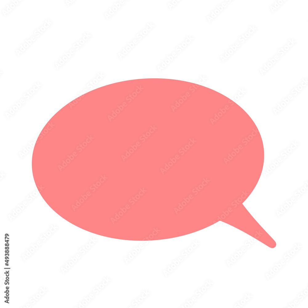 Pop and simple speech bubble separately Pop and simple speech bubble separately