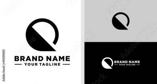 LETTER Q LOGO MONOGRAM MODERN EDITABLE