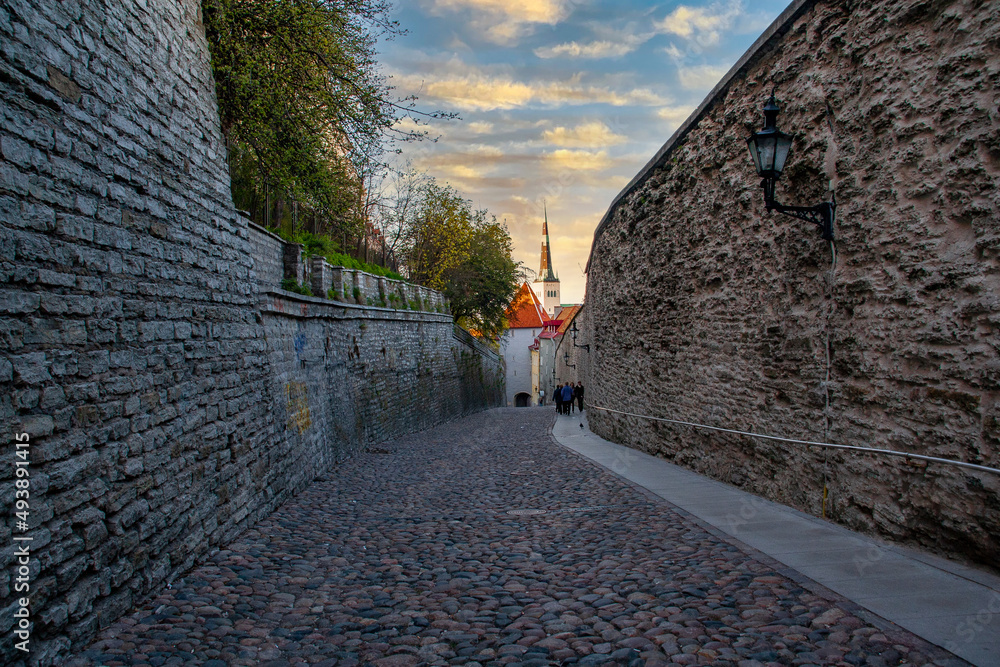 タリン歴史地区 Stock Photo Adobe Stock