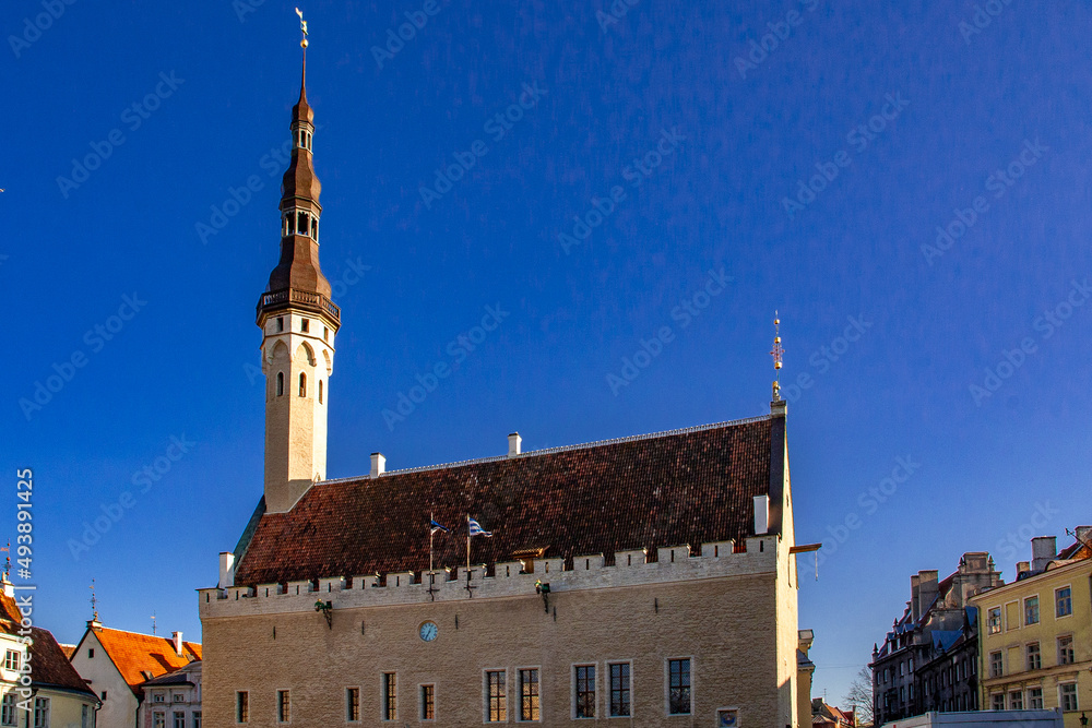 Naklejka premium タリン歴史地区